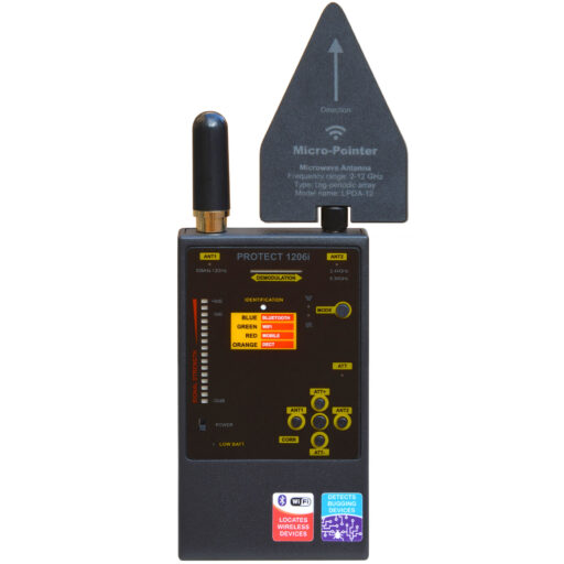 PROTECT 1206i – Detector of bugs and digital transmissions PROTECT 1206i – Detector of bugs and digital transmissions