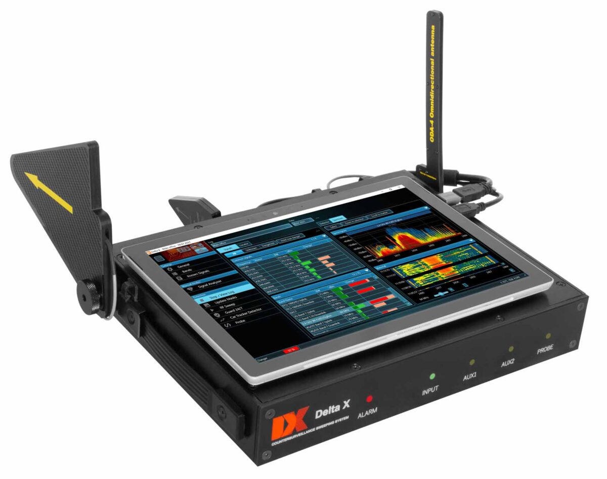 Delta X G2/6 – Countersurveillance sweeping system